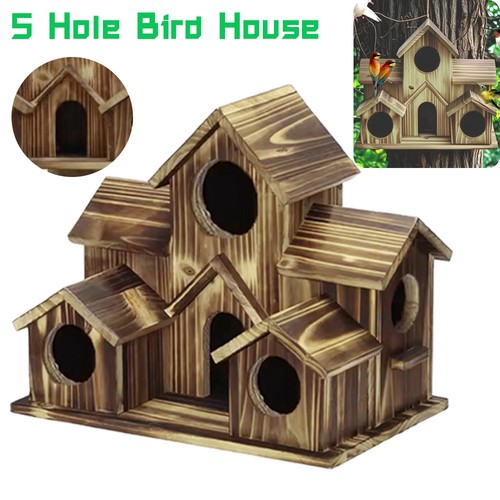 Garden 5hole wild bird house - 5hole,