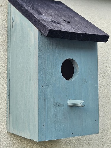 Wooden bird nesting box nest - wooden,