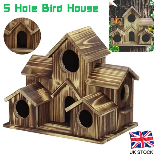 Wooden bird house - bird,