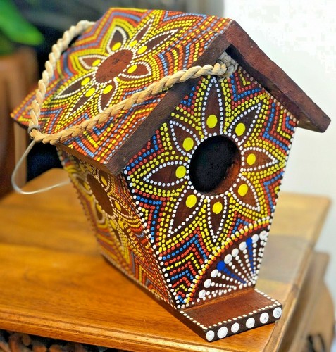 Ornate wooden birdhouse - ornate,