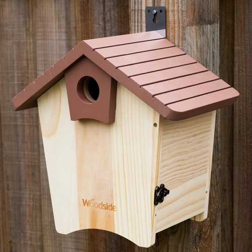 Wooden bird house box - wooden,