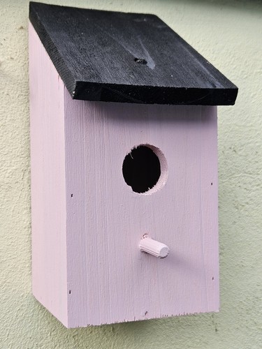 Wooden bird nesting box - box, nest