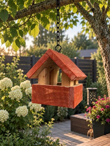 Handmade open front wooden - front,