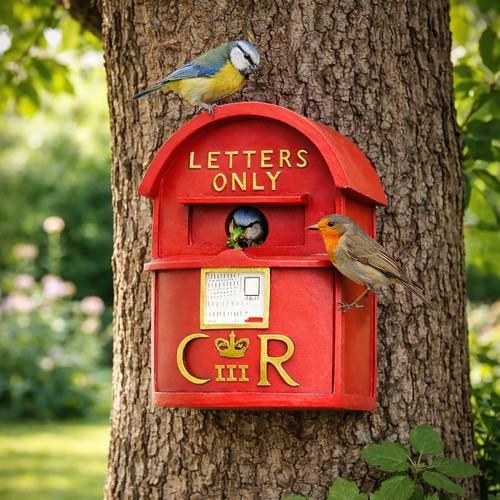 Hanging garden bird house - hanging,