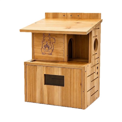 Squirrel house nesting box - squirrel,