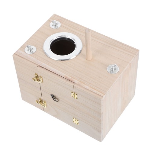 Reusable wood bird - reusable, nest