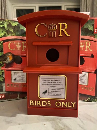 Post box bird house - post,