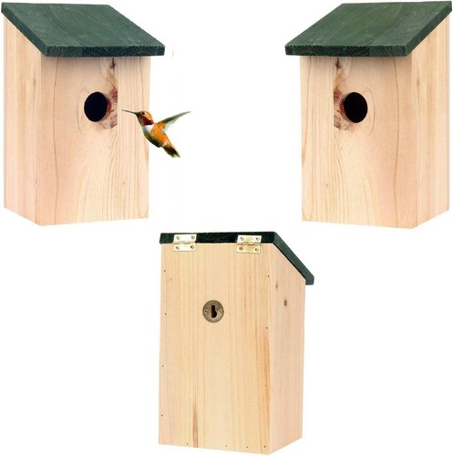 Wooden birds nesting nest - birds,